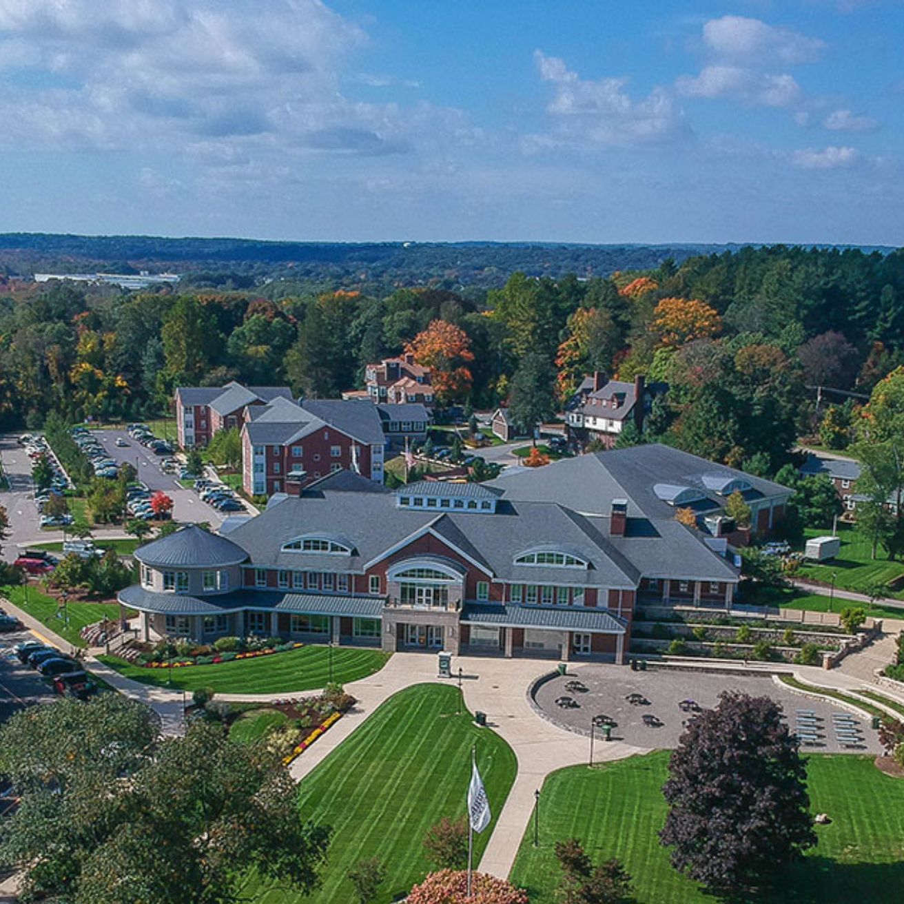 Curry College campus